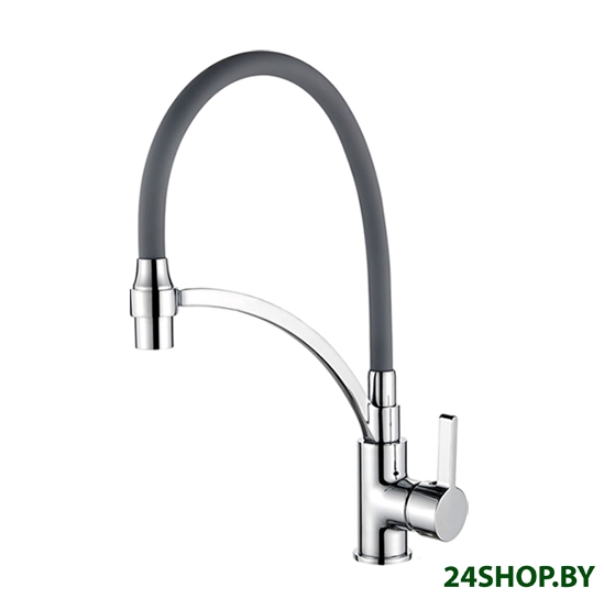 Смеситель Ledeme L4499-9 (хром/серый) Смеситель Ledeme L4499-9 (хром/серый)