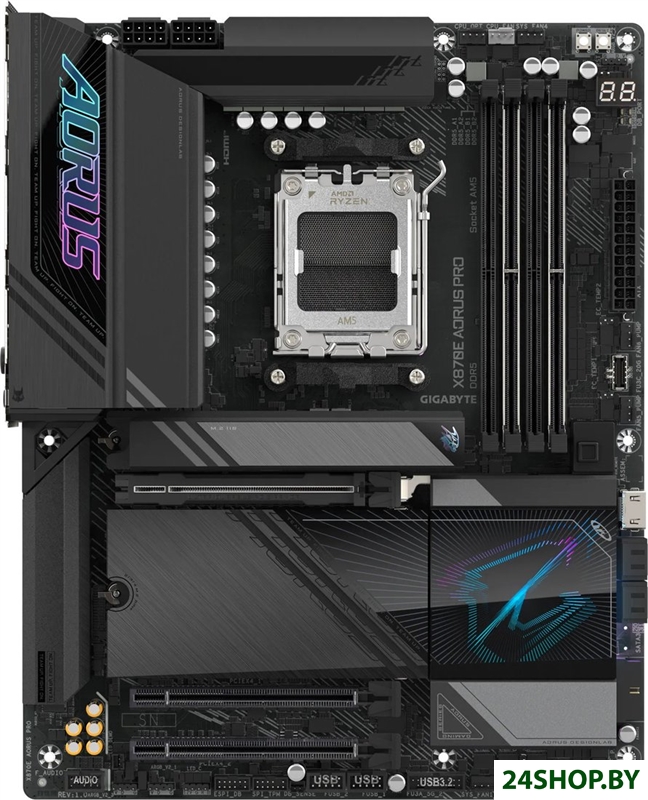 Материнская плата Gigabyte X870E Aorus Pro Материнская плата Gigabyte X870E Aorus Pro