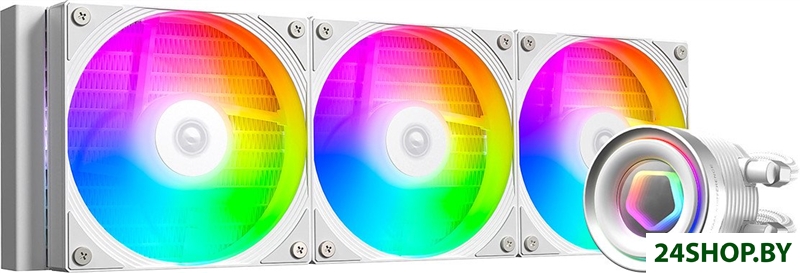 Жидкостное охлаждение для процессора ID-Cooling FX360 INF White Жидкостное охлаждение для процессора ID-Cooling FX360 INF White