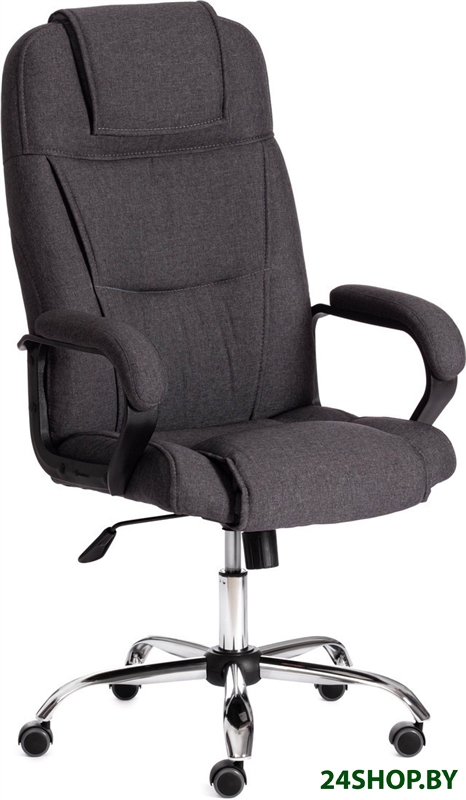 Кресло TetChair Bergamo (ткань, хром 22/темно-серый F68) Кресло TetChair Bergamo (ткань, хром 22/темно-серый F68)