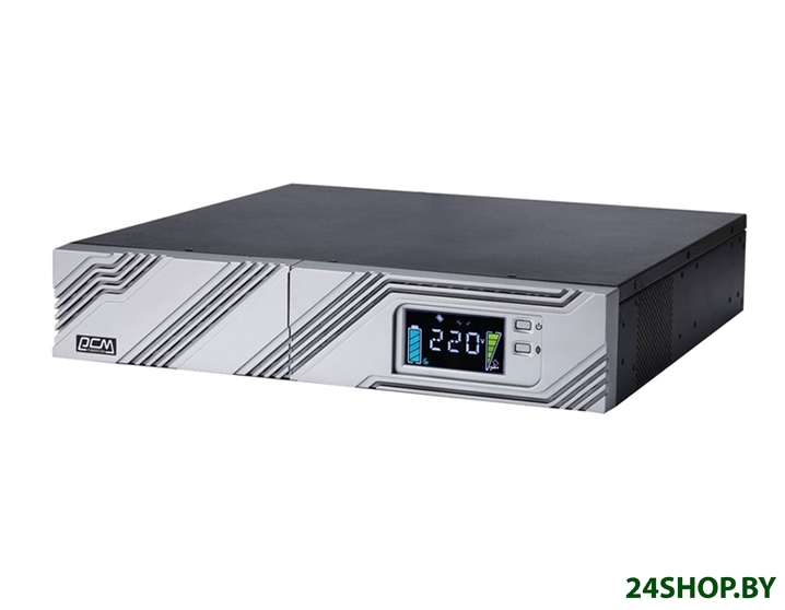 Источник бесперебойного питания Powercom Smart King RT SRT-2000A LCD Источник бесперебойного питания Powercom Smart King RT SRT-2000A LCD