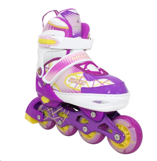 Роликовые коньки Alpha Caprice Galaxy (р. 39-42, фиолетовый) Роликовые коньки Alpha Caprice Galaxy (р. 39-42, фиолетовый)