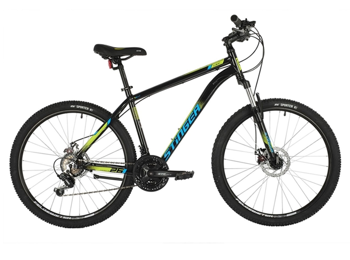 Велосипед STINGER Element Evo 26AHD.ELEMEVO.16BK1 Велосипед STINGER Element Evo 26AHD.ELEMEVO.16BK1