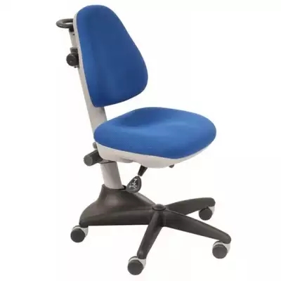 Кресло детское Бюрократ KD-2/G/TW-10 синий TW-10 (серый пластик ручки) Кресло детское Бюрократ KD-2/G/TW-10 синий TW-10 (серый пластик ручки)