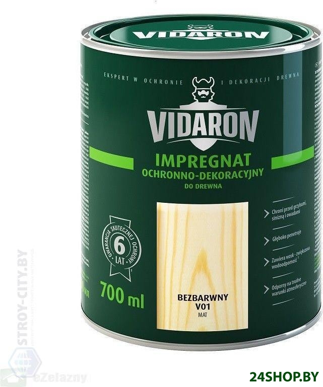 Пропитка Vidaron Impregnant V01 0.7 л (бесцветный) Пропитка Vidaron Impregnant V01 0.7 л (бесцветный)