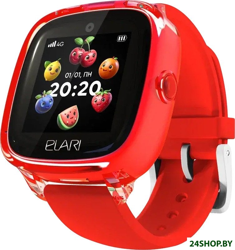 Детские умные часы Elari KidPhone Fresh 4G (красный) Детские умные часы Elari KidPhone Fresh 4G (красный)