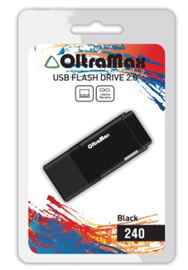 Флеш-память Oltramax 240 8Gb Black Флеш-память Oltramax 240 8Gb Black