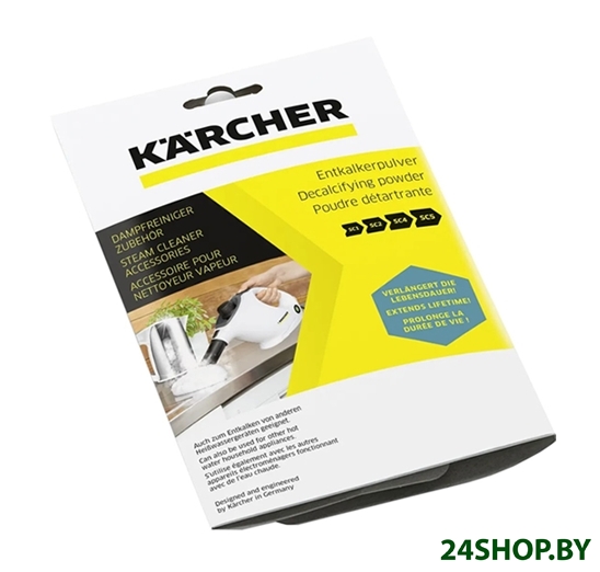 Порошок для удаления накипи Karcher 6.295-987.0 6 x 17 г Порошок для удаления накипи Karcher 6.295-987.0 6 x 17 г