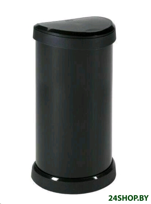 Мусорное ведро Curver Deco Push 176455 (черный, 40л) Мусорное ведро Curver Deco Push 176455 (черный, 40л)