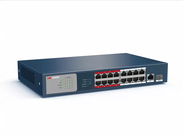 Коммутатор Hikvision DS-3E0318P-E/M Коммутатор Hikvision DS-3E0318P-E/M