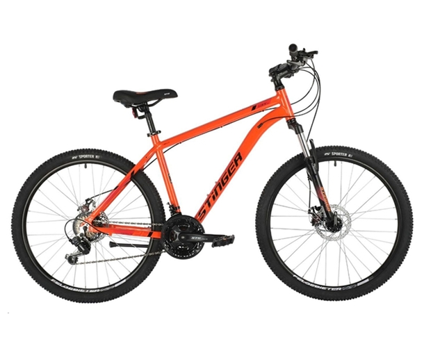 Велосипед Stinger Element Evo 26AHD.ELEMEVO.18OR1 (оранжевый) Велосипед Stinger Element Evo 26AHD.ELEMEVO.18OR1 (оранжевый)