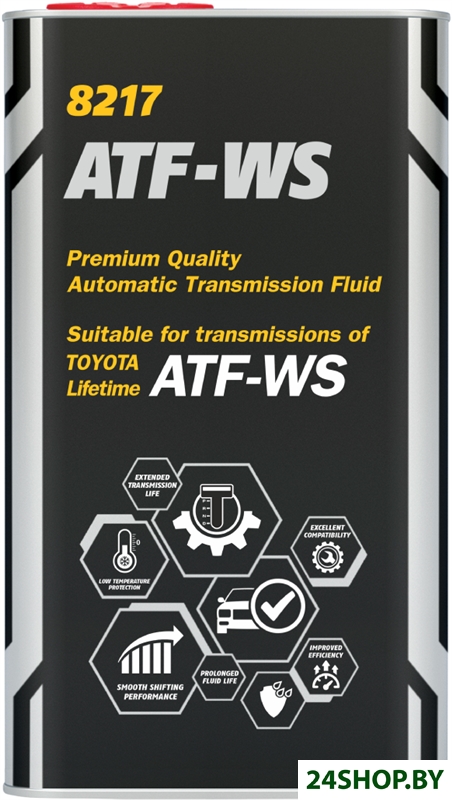 Трансмиссионное масло Mannol ATF-WS 4л Трансмиссионное масло Mannol ATF-WS 4л