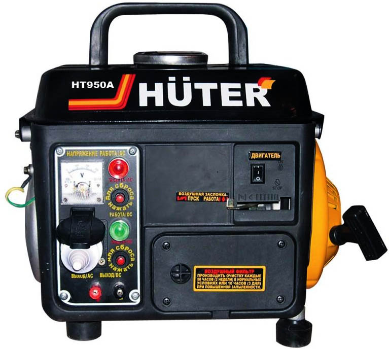 Бензиновый генератор HUTER HT950A Бензиновый генератор HUTER HT950A