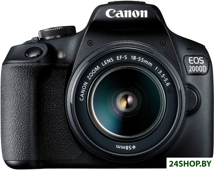Зеркальный фотоаппарат Canon EOS 2000D Kit 18-55mm III (2728C002) Зеркальный фотоаппарат Canon EOS 2000D Kit 18-55mm III (2728C002)
