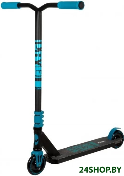 Трюковый самокат Novatrack Pixel BL 110A.PIXEL.BBL21 (черный/синий) Трюковый самокат Novatrack Pixel BL 110A.PIXEL.BBL21 (черный/синий)