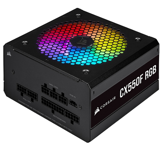 Блок питания Corsair CX550F RGB CP-9020216-EU Блок питания Corsair CX550F RGB CP-9020216-EU