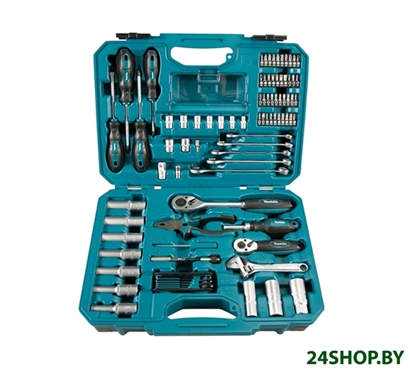 Набор ручного инструмента Makita E-08458 (87 предметов/кейс) Набор ручного инструмента Makita E-08458 (87 предметов/кейс)