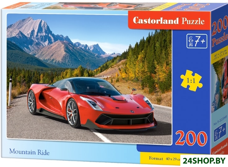 Пазл Castorland Premium Горная поездка B-222049 Пазл Castorland Premium Горная поездка B-222049
