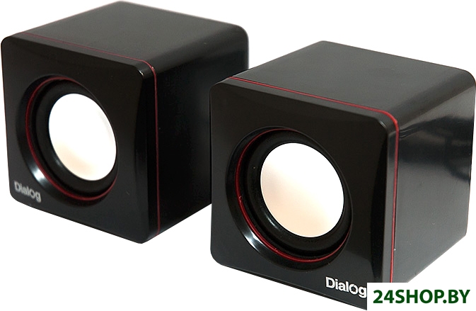 Акустика Dialog AC-04UP Black-Red Акустика Dialog AC-04UP Black-Red