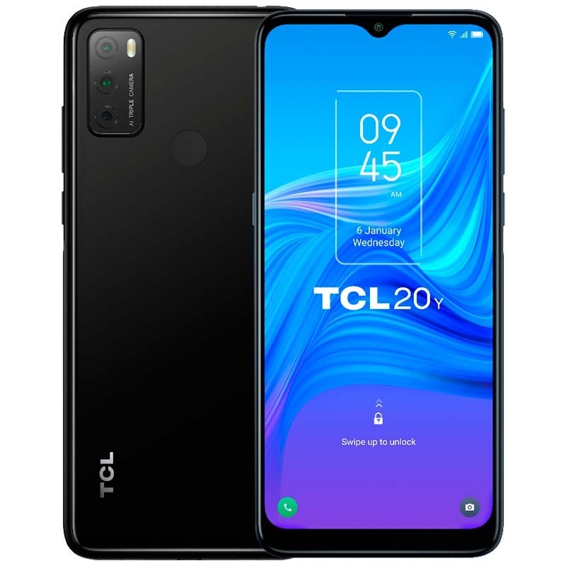Смартфон TCL 20Y 6156H 4GB/64GB (черный) Смартфон TCL 20Y 6156H 4GB/64GB (черный)