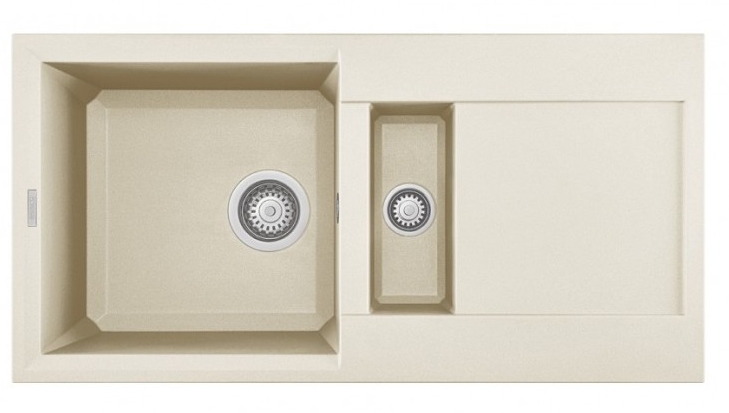 Кухонная мойка Elleci Easy 425 Bianco Antico 62 Кухонная мойка Elleci Easy 425 Bianco Antico 62