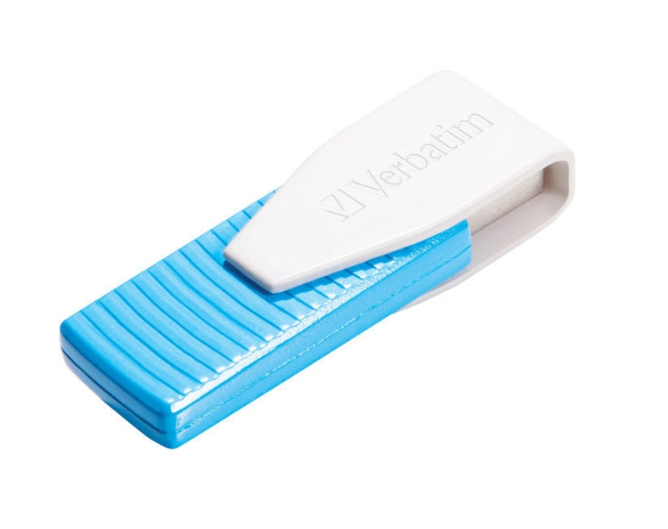 USB Flash Verbatim Store 'n' Go Swivel Caribbean Blue 8GB (49812) USB Flash Verbatim Store 'n' Go Swivel Caribbean Blue 8GB (49812)