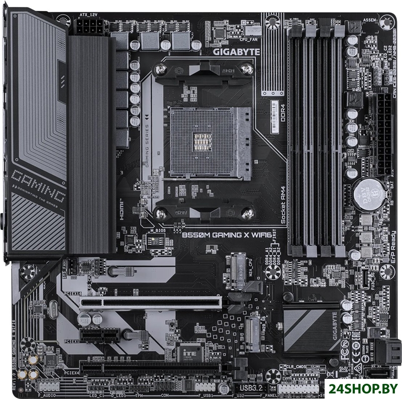 Материнская плата Gigabyte B550M Gaming X WiFi6 Материнская плата Gigabyte B550M Gaming X WiFi6