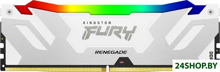 Оперативная память Kingston FURY Renegade RGB 16ГБ DDR5 7200 МГц KF572C38RWA-16 Оперативная память Kingston FURY Renegade RGB 16ГБ DDR5 7200 МГц KF572C38RWA-16