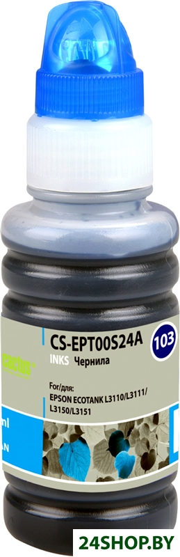 Чернила CACTUS CS-EPT00S24A Чернила CACTUS CS-EPT00S24A