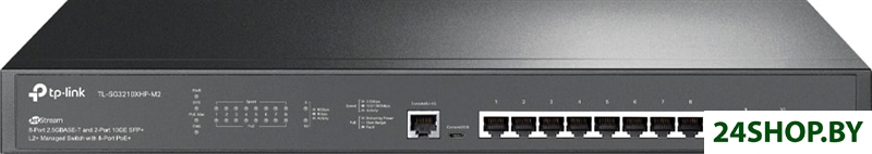 Управляемый коммутатор уровня 2+ TP-Link TL-SG3210XHP-M2 Управляемый коммутатор уровня 2+ TP-Link TL-SG3210XHP-M2