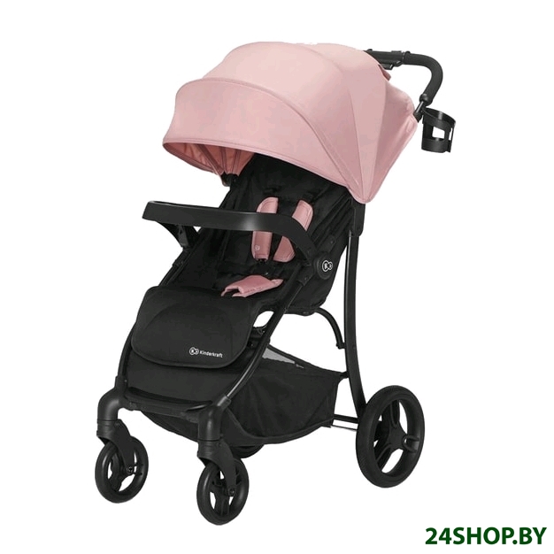 Детская прогулочная коляска KinderKraft Cruiser Pink Детская прогулочная коляска KinderKraft Cruiser Pink
