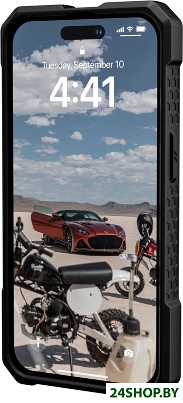 Чехол для телефона Uag для iPhone 14 Pro Monarch Pro for MagSafe Black 114030114040 Чехол для телефона Uag для iPhone 14 Pro Monarch Pro for MagSafe Black 114030114040
