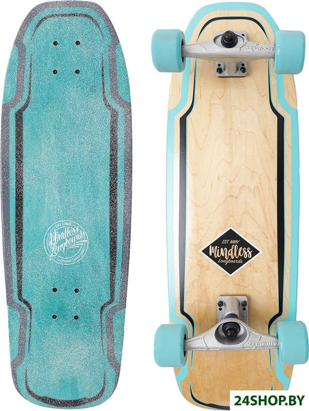 Лонгборд Mindless Surf Skate Green MS1000 Лонгборд Mindless Surf Skate Green MS1000