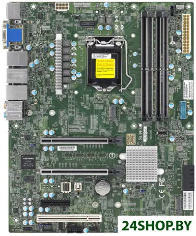 Материнская плата Supermicro MBD-X12SCA-F-B Материнская плата Supermicro MBD-X12SCA-F-B