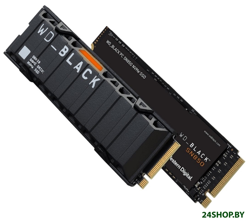 SSD Western Digital (WD) Black SN850 NVMe Heatsink 500GB WDS500G1XHE SSD Western Digital (WD) Black SN850 NVMe Heatsink 500GB WDS500G1XHE