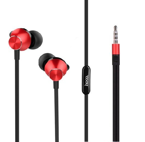 Наушники с микрофоном Hoco M32 (красный) Наушники с микрофоном Hoco M32 (красный)