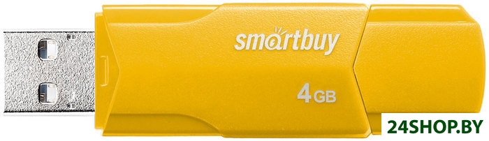 USB Flash SmartBuy Clue 4GB (желтый) USB Flash SmartBuy Clue 4GB (желтый)
