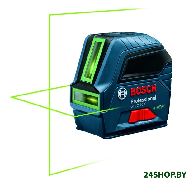 Лазерный нивелир Bosch GLL 2-10 G Professional 0601063P00 Лазерный нивелир Bosch GLL 2-10 G Professional 0601063P00