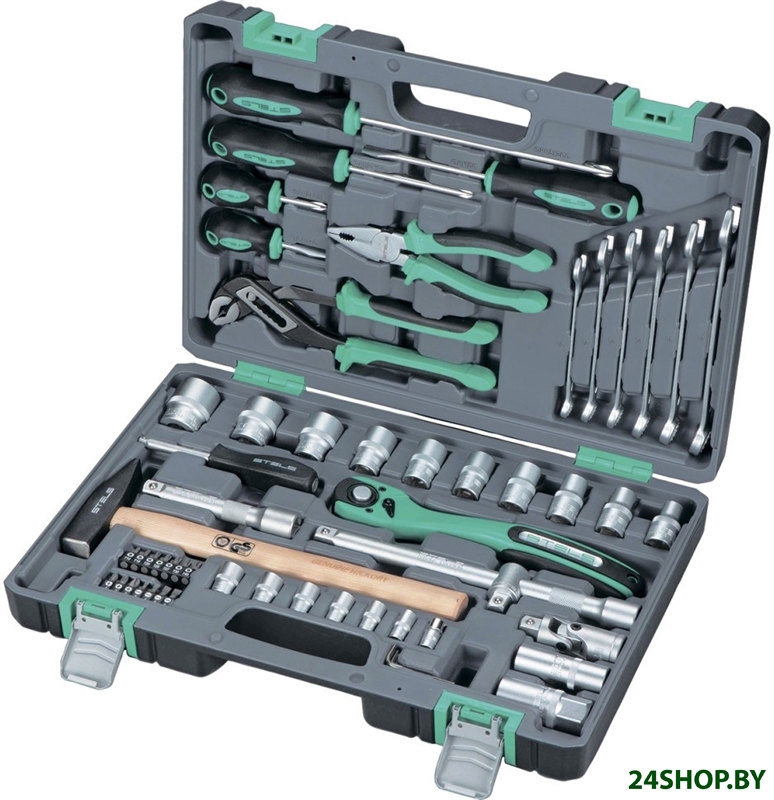 Универсальный набор инструментов Stels 14113 (58 предметов) Универсальный набор инструментов Stels 14113 (58 предметов)