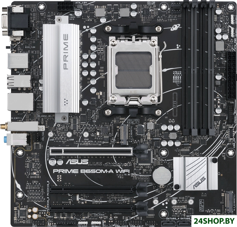 Материнская плата ASUS Prime B650M-A WiFi Материнская плата ASUS Prime B650M-A WiFi