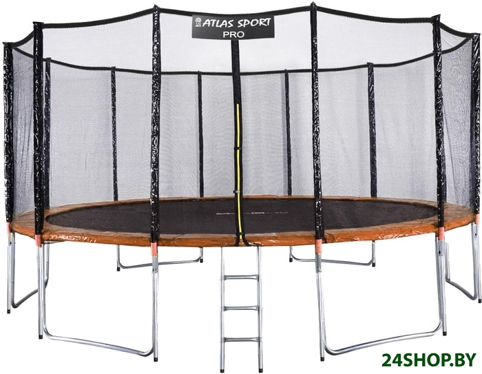 Батут ATLAS SPORT 490 см (16ft) PRO ORANGE Батут ATLAS SPORT 490 см (16ft) PRO ORANGE