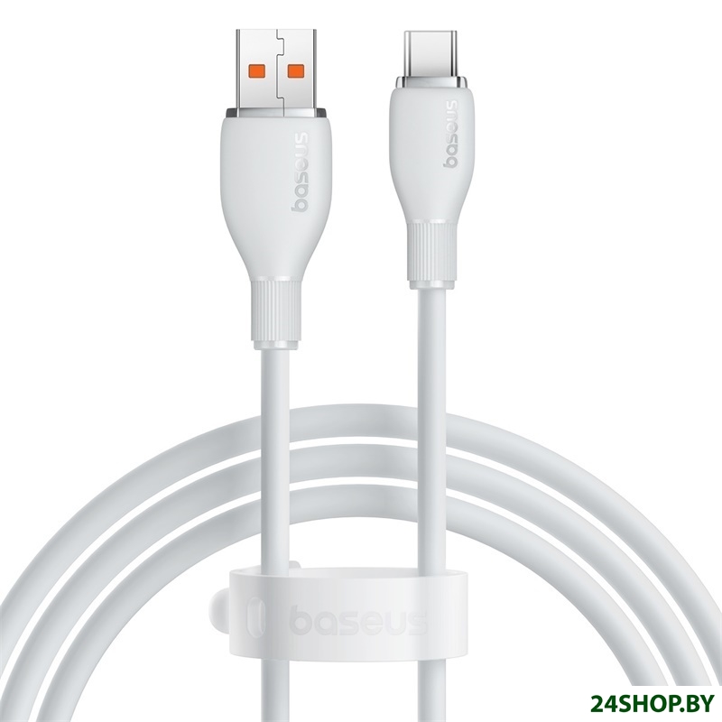 Кабель Baseus Pudding Series USB Type-A - USB Type-C (1.2 м, белый) Кабель Baseus Pudding Series USB Type-A - USB Type-C (1.2 м, белый)