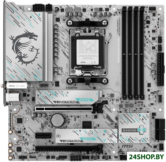 Материнская плата MSI B850M Gaming Plus WiFi Материнская плата MSI B850M Gaming Plus WiFi