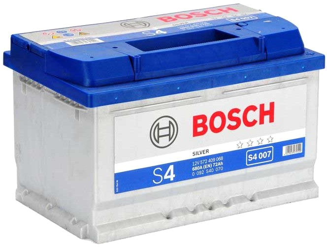 Автомобильный аккумулятор Bosch S4 007 572 409 068 (72 А/ч) Автомобильный аккумулятор Bosch S4 007 572 409 068 (72 А/ч)