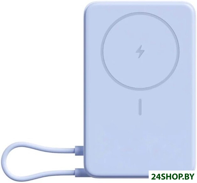 Внешний аккумулятор Xiaomi Magnetic Power Bank with Built-in Stand WPB1007Z 10000mAh (голубой, между Внешний аккумулятор Xiaomi Magnetic Power Bank with Built-in Stand WPB1007Z 10000mAh (голубой, между