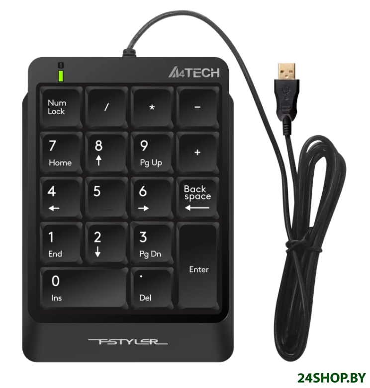 Цифровой блок A4Tech FK13P (черный) Цифровой блок A4Tech FK13P (черный)