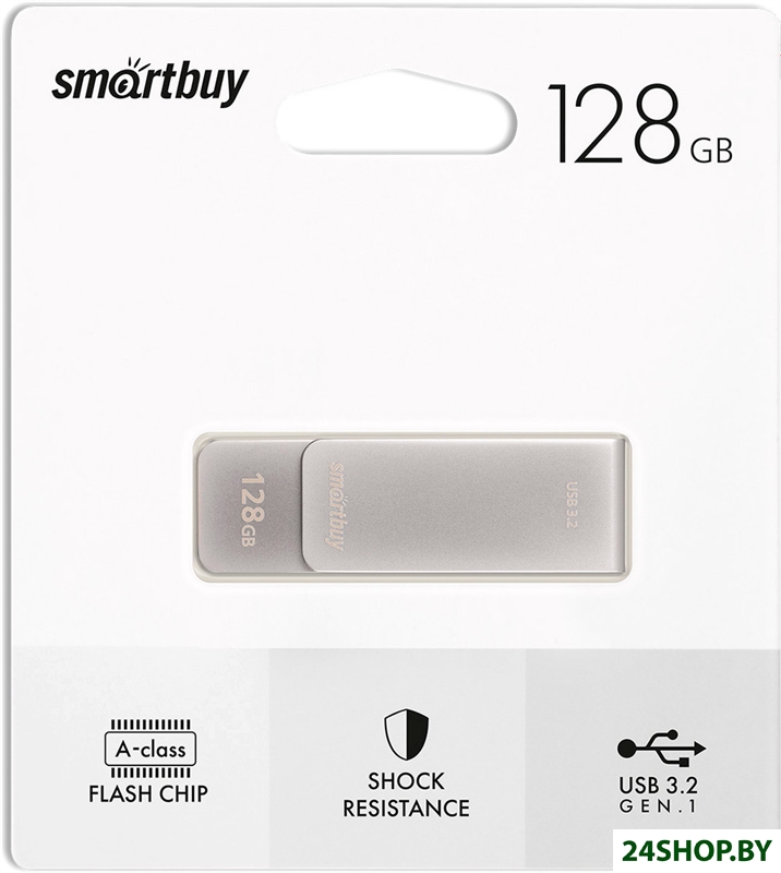 USB Flash SmartBuy M1 128GB (серебристый) USB Flash SmartBuy M1 128GB (серебристый)