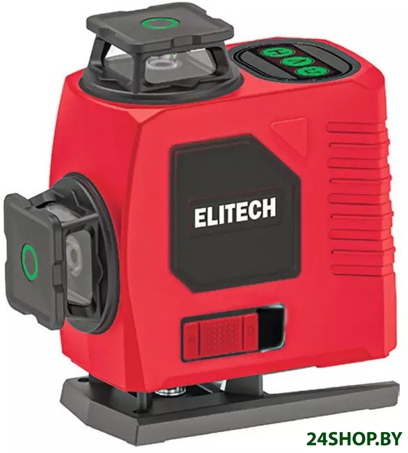 Лазерный нивелир ELITECH ПЛ 360-4-ЗЕЛ Лазерный нивелир ELITECH ПЛ 360-4-ЗЕЛ