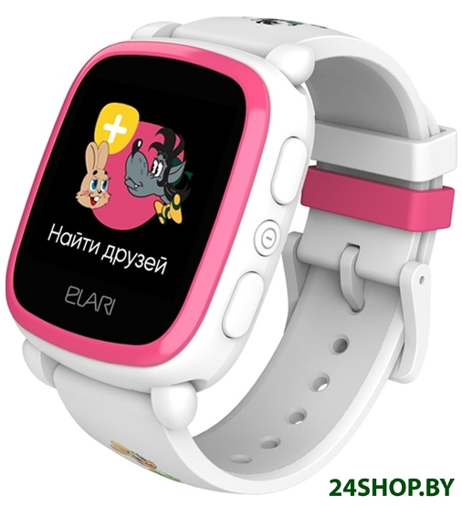 Умные часы Elari KidPhone Ну, погоди! (белый) Умные часы Elari KidPhone Ну, погоди! (белый)