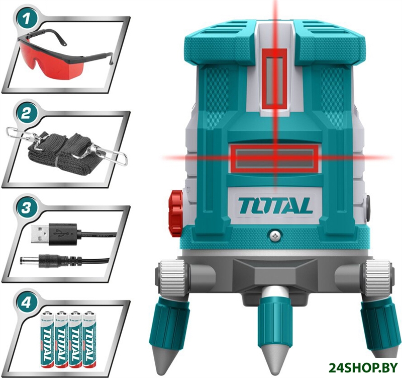 Лазерный нивелир Total TLL306505 Лазерный нивелир Total TLL306505